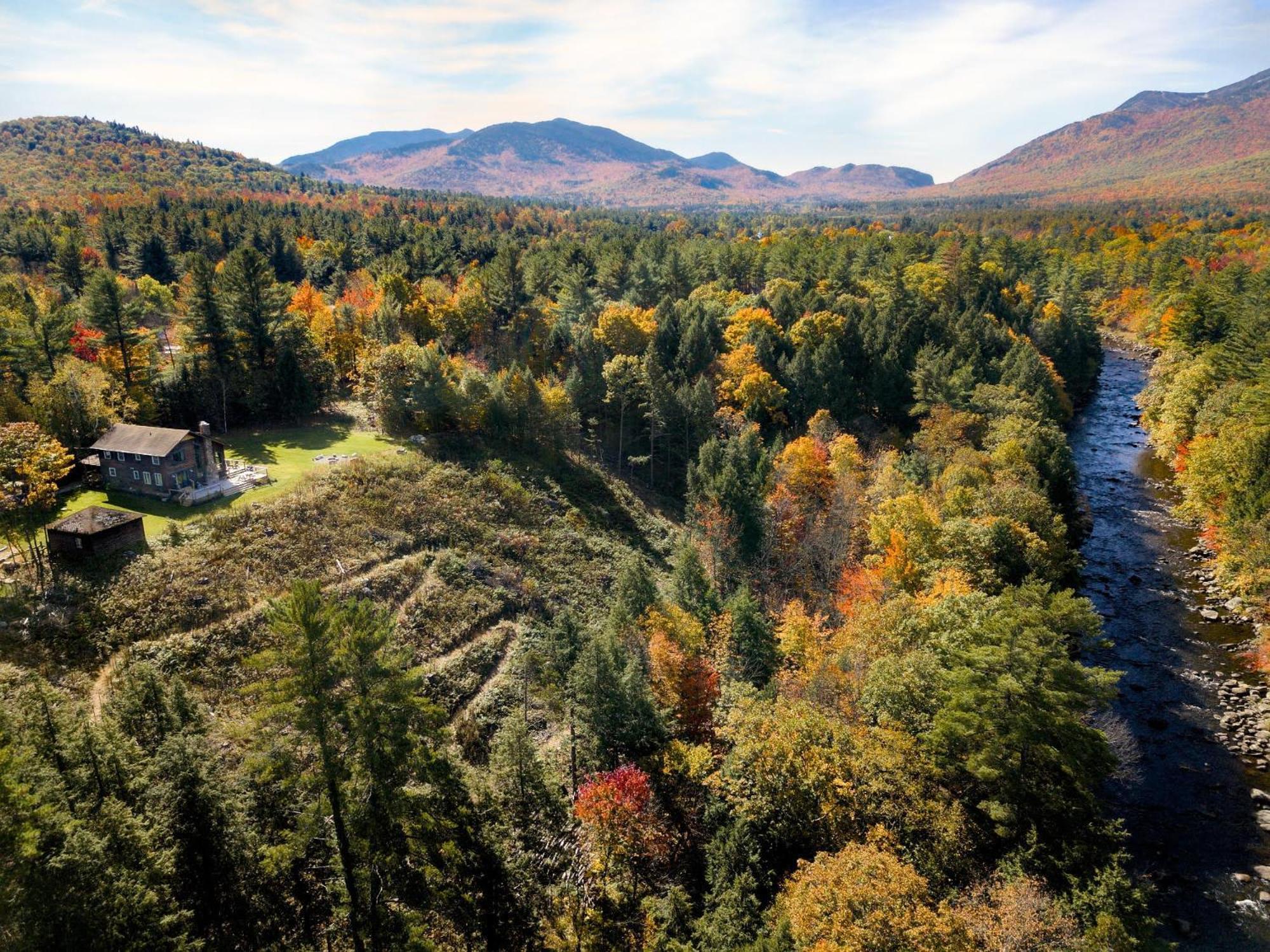 River Ridge Camp Adirondacks Villa Wilmington Exterior photo